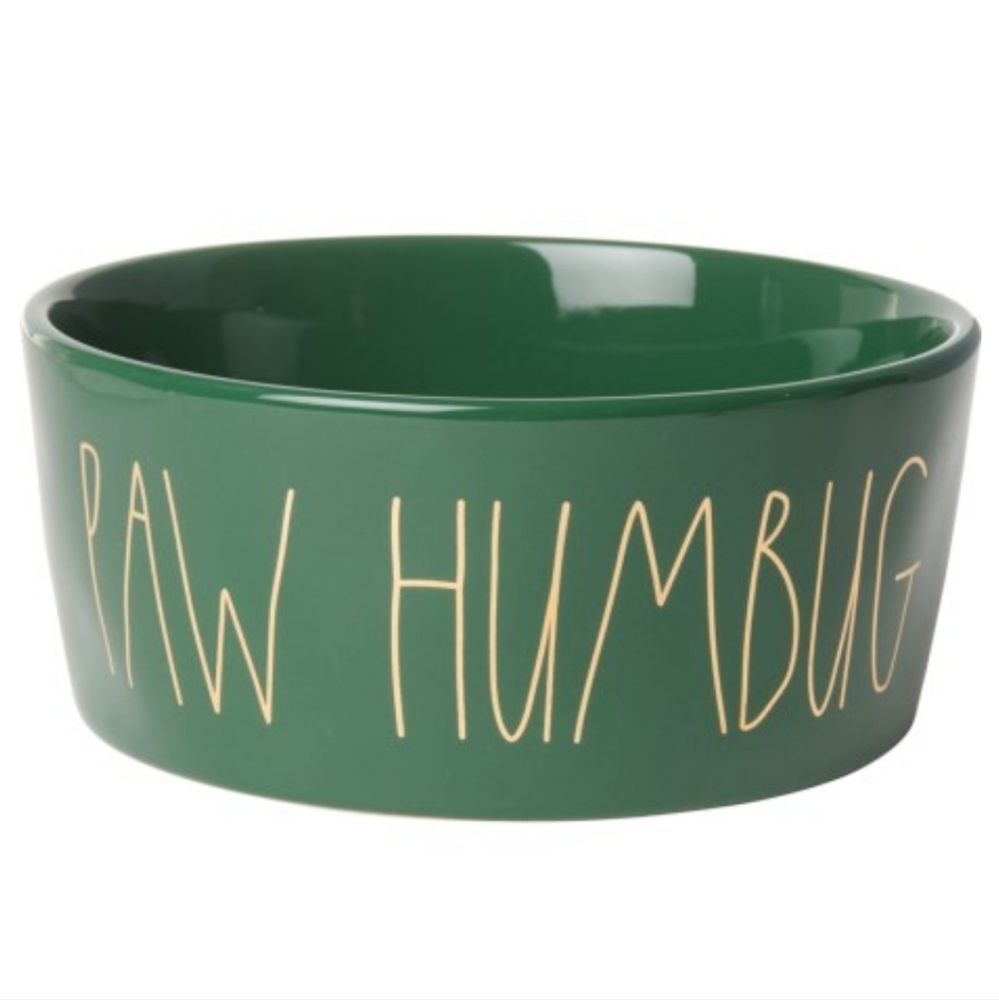 NIB Rae Dunn Paw Humbug Pet Bowl